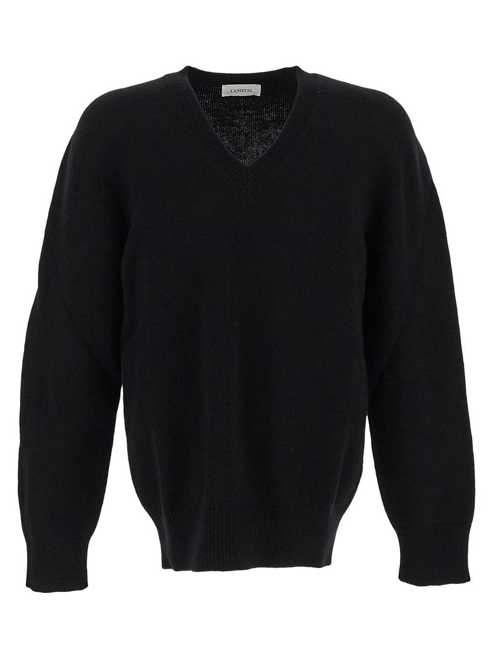 Oluxury Laneus V-Neck Knit