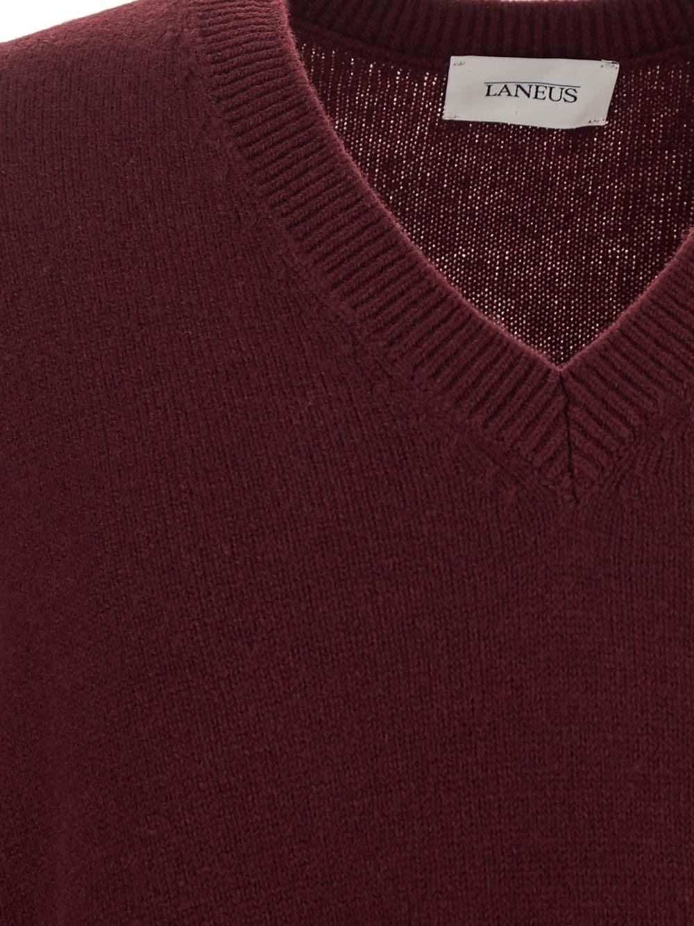 Oluxury Laneus V-Neck Knit