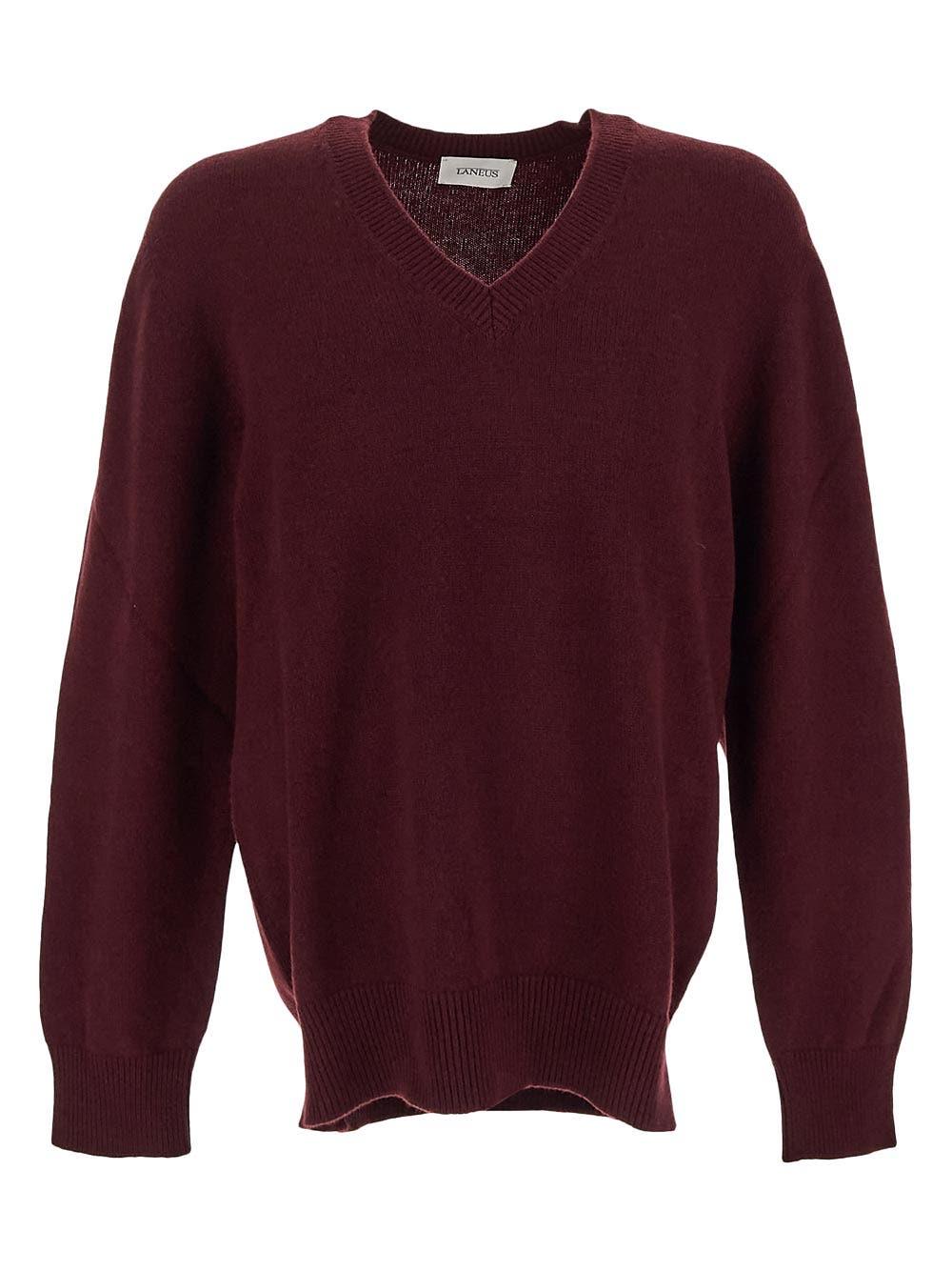 Oluxury Laneus V-Neck Knit