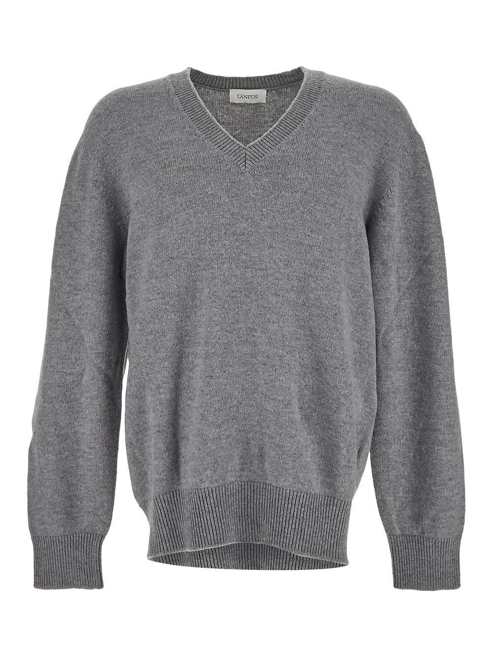 Oluxury Laneus V-Neck Knit