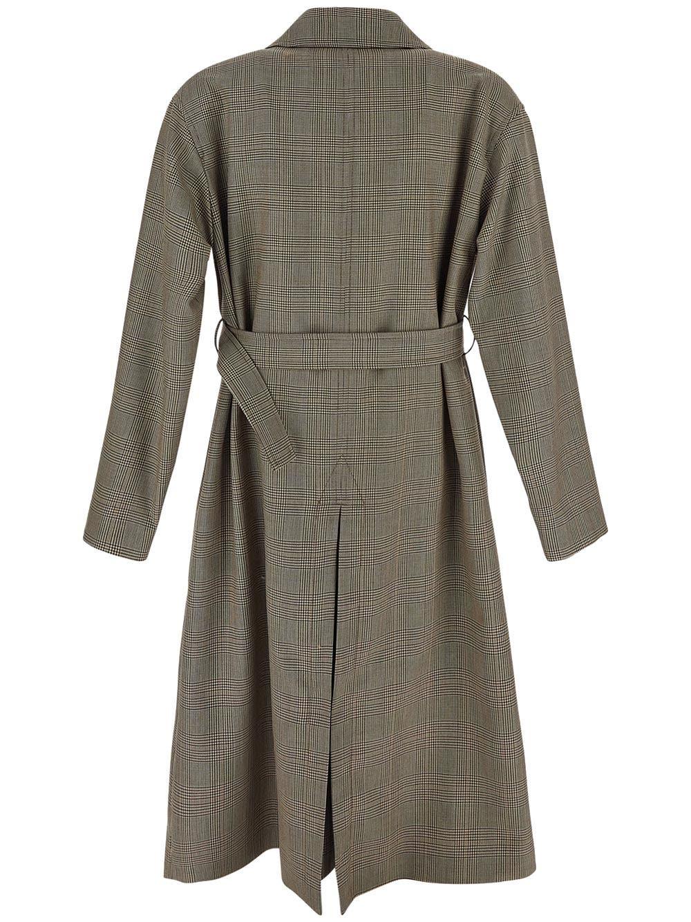 Oluxury Lardini Double-breasted Trench
