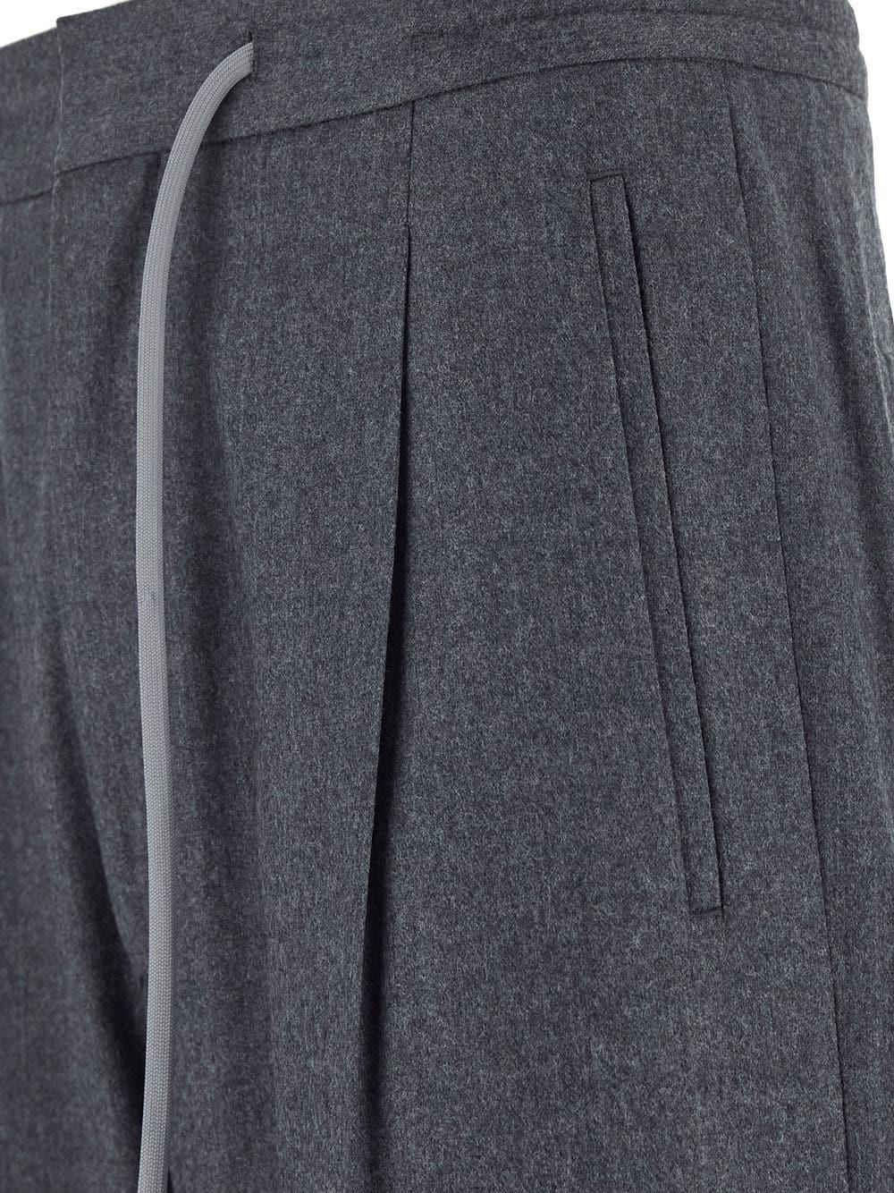 Oluxury Lardini Drawstring Trousers