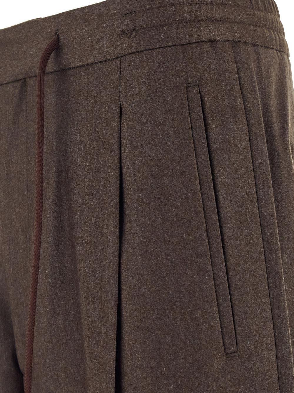 Oluxury Lardini Drawstring Trousers