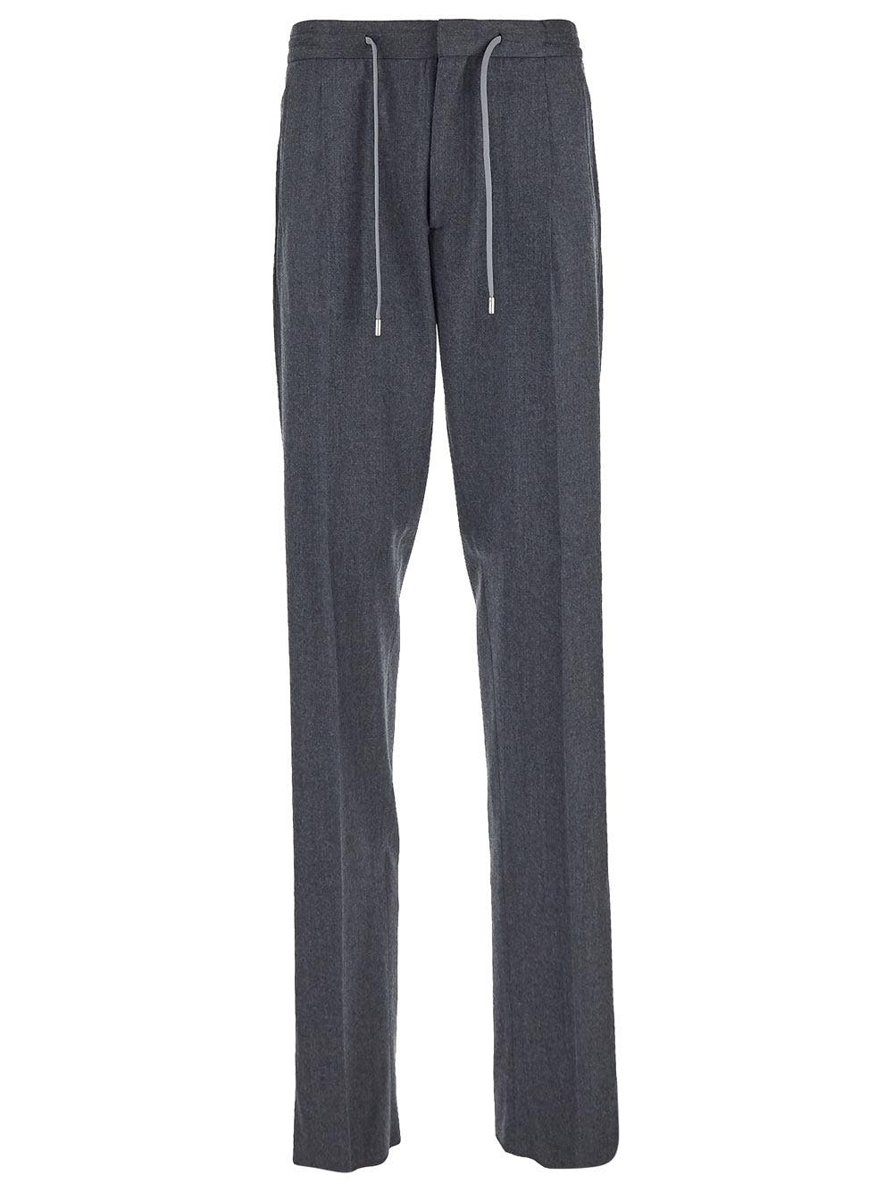 Oluxury Lardini Drawstring Trousers