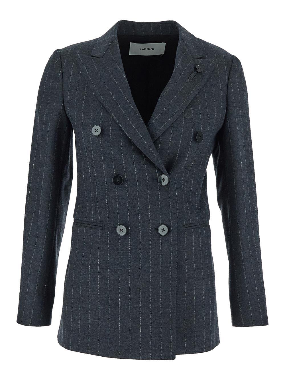 Oluxury Lardini Jacket double-breasted
