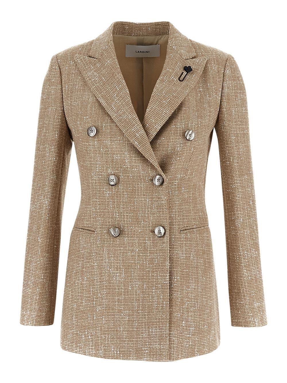 Oluxury Lardini Jacket double-breasted