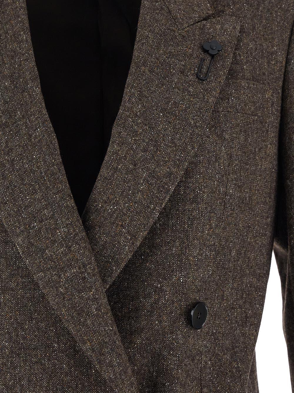 Oluxury Lardini Jacket Double-breasted
