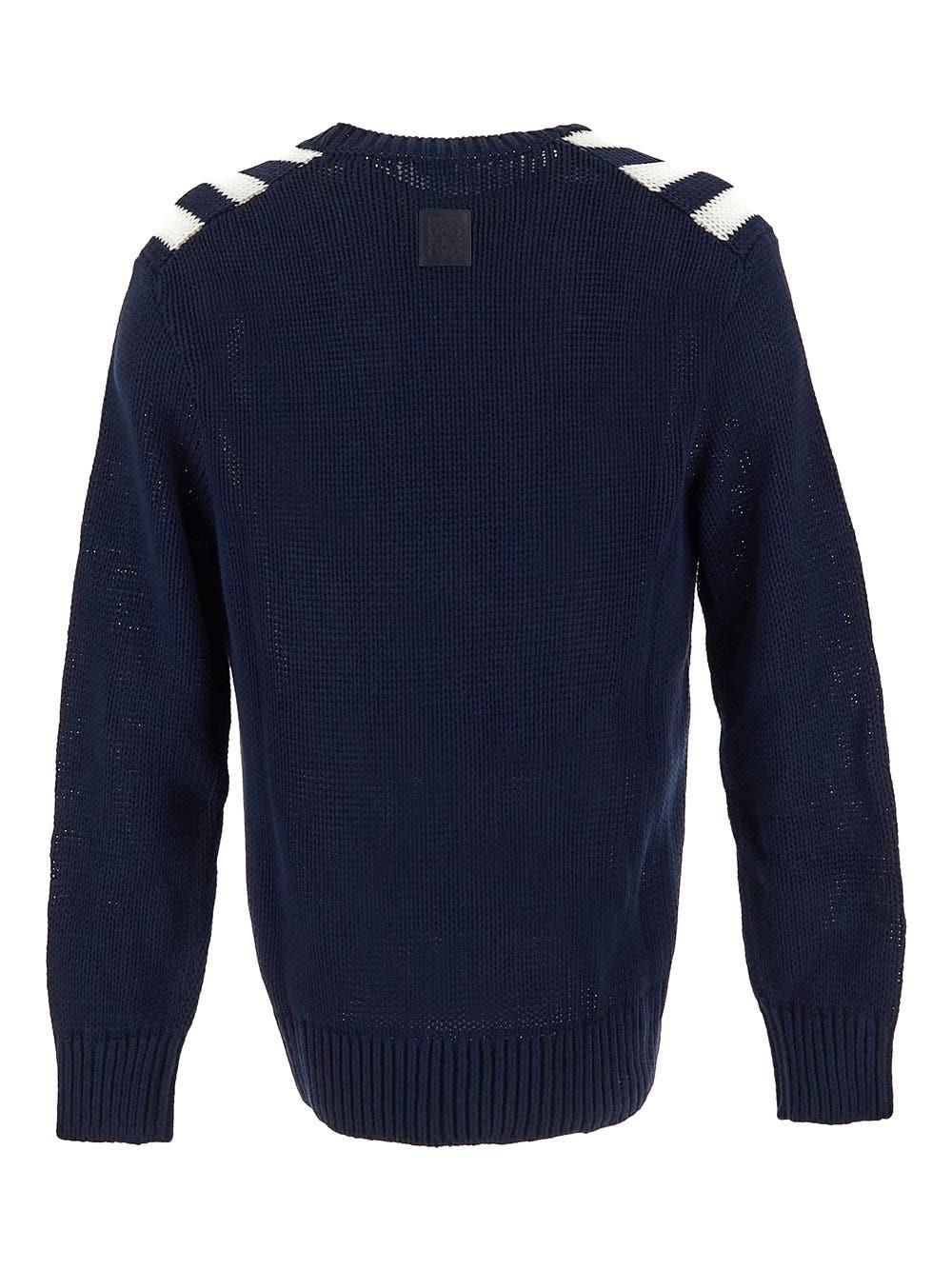 Oluxury Loewe Striped Cardigan