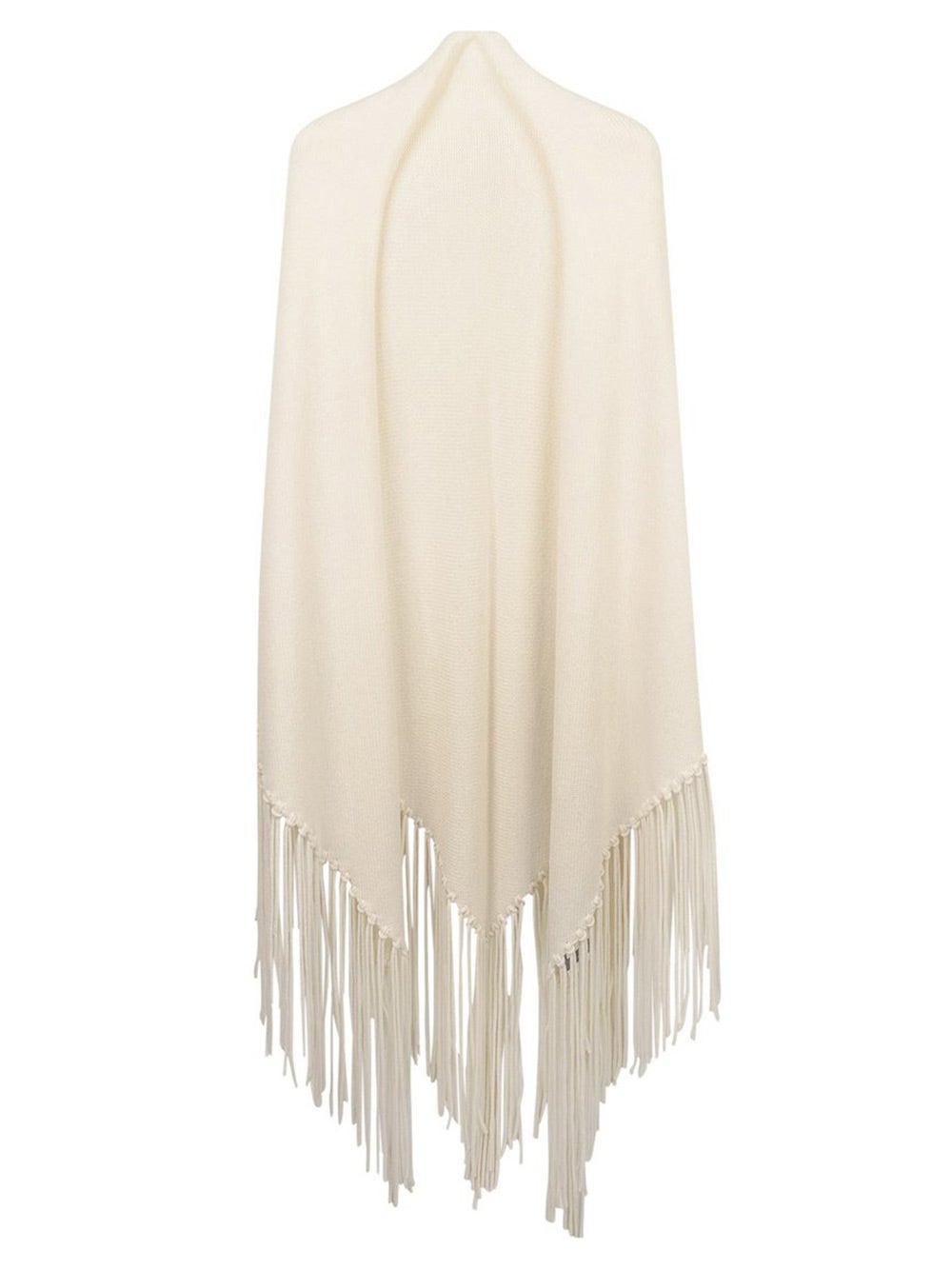 Oluxury Malo Poncho with fringe