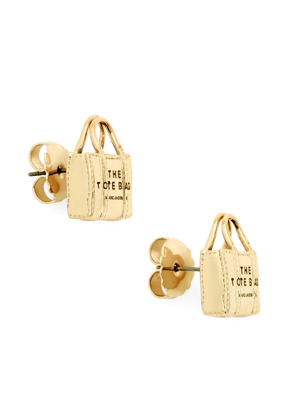 Oluxury Marc Jacobs The Tote Bag Stud Earrings