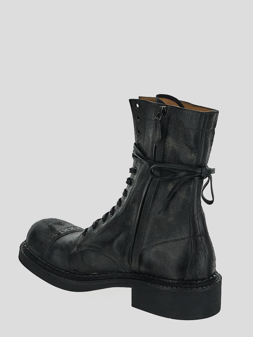 Oluxury Miu Miu Boots Lace-up