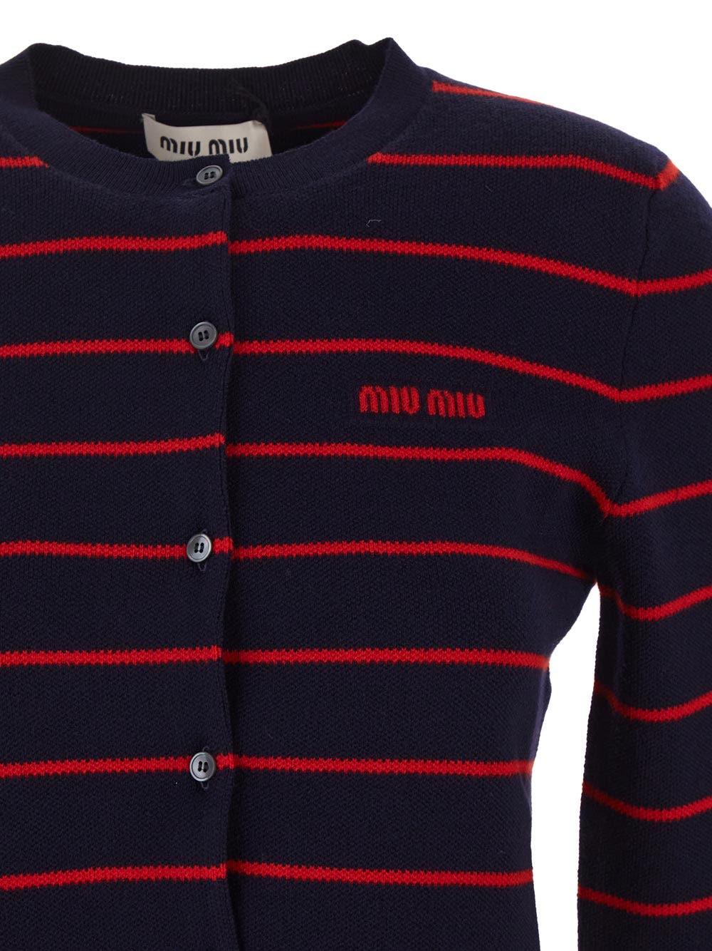 Oluxury Miu Miu Cardigan Knit