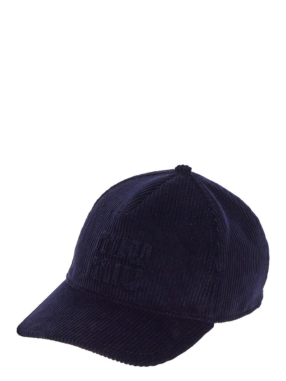 Oluxury Miu Miu Corduroy Baseball Cap