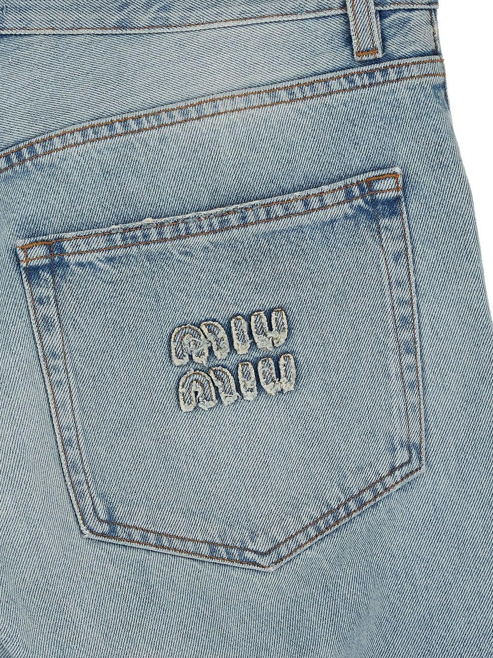 Oluxury Miu Miu Denim Trouser