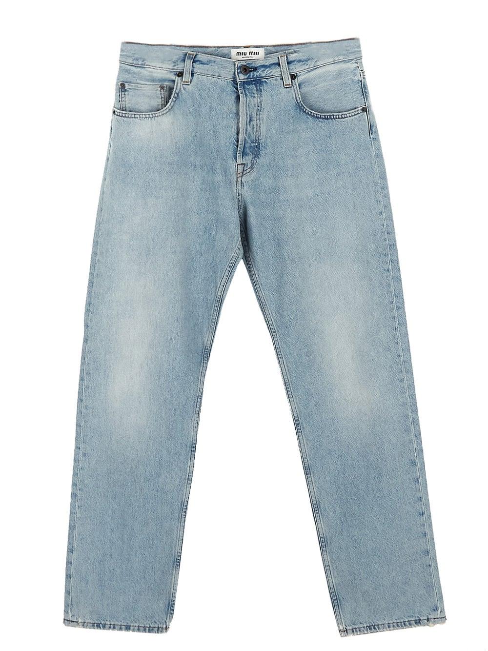 Oluxury Miu Miu Denim Trouser