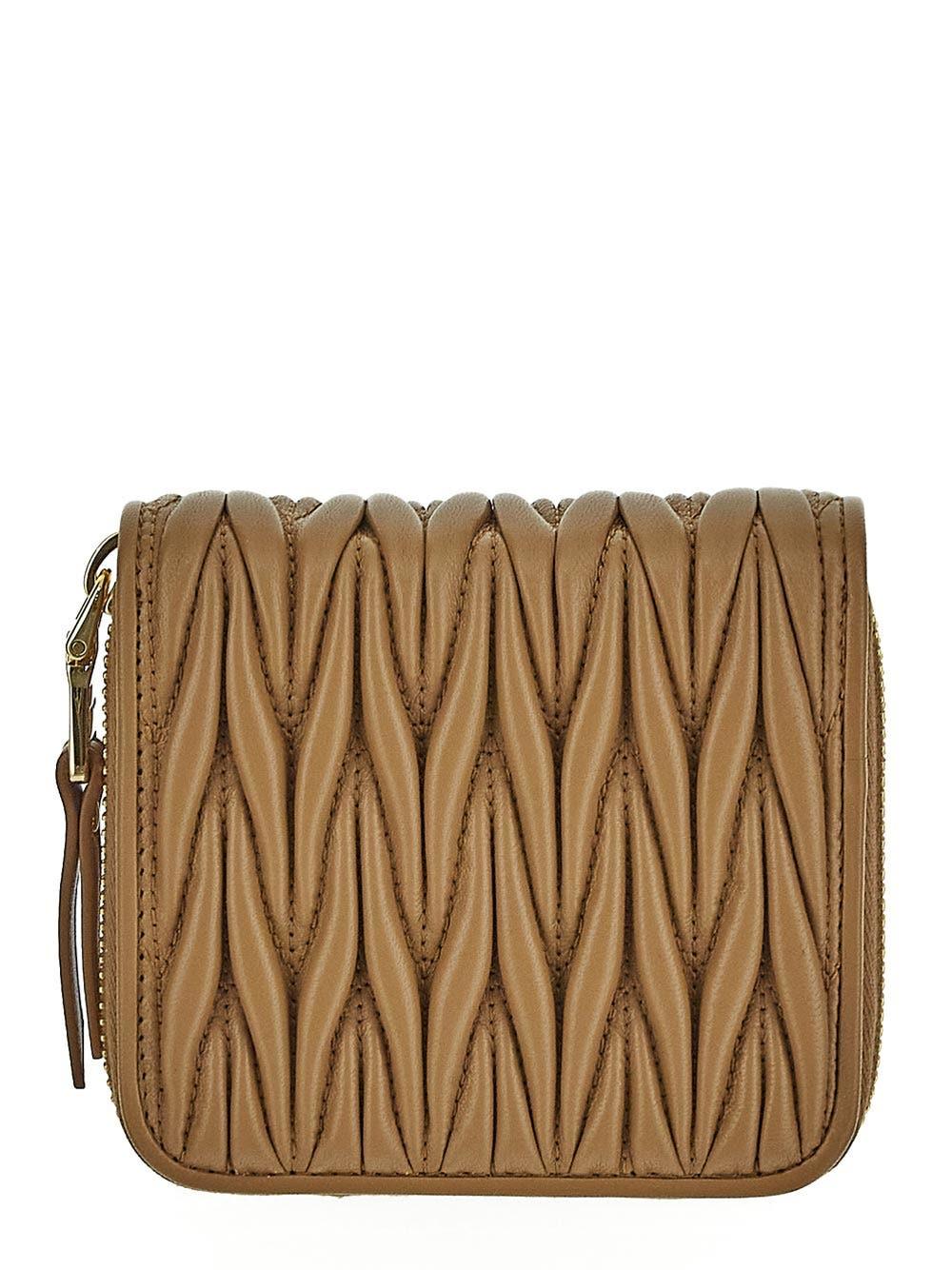 Oluxury Miu Miu Logo Wallet