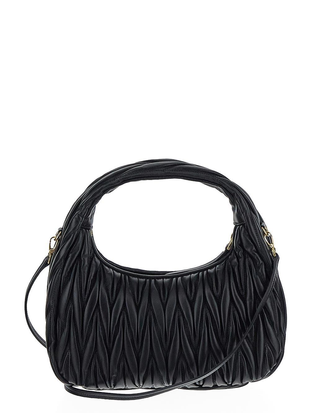 Oluxury Miu Miu Miu Wander Hobo Bag