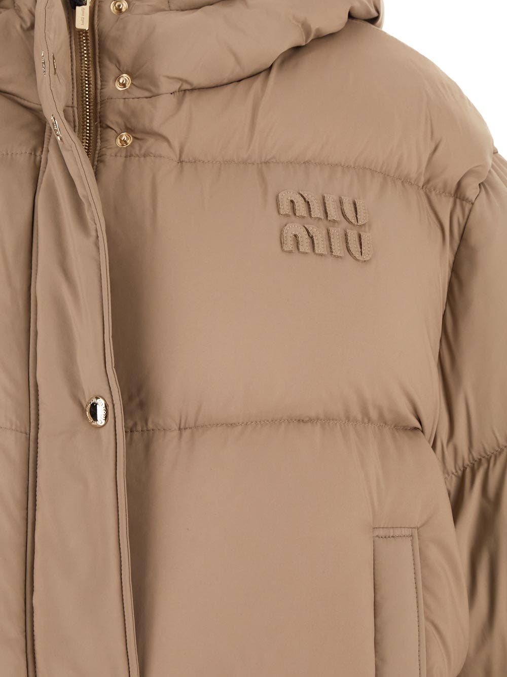 Oluxury Miu Miu Puffed Jacket