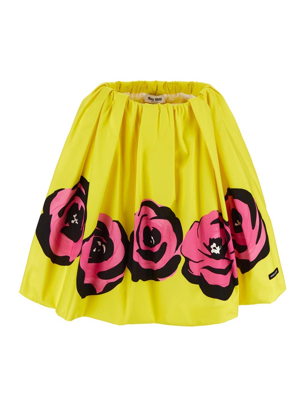 Oluxury Miu Miu Puffed Skirt