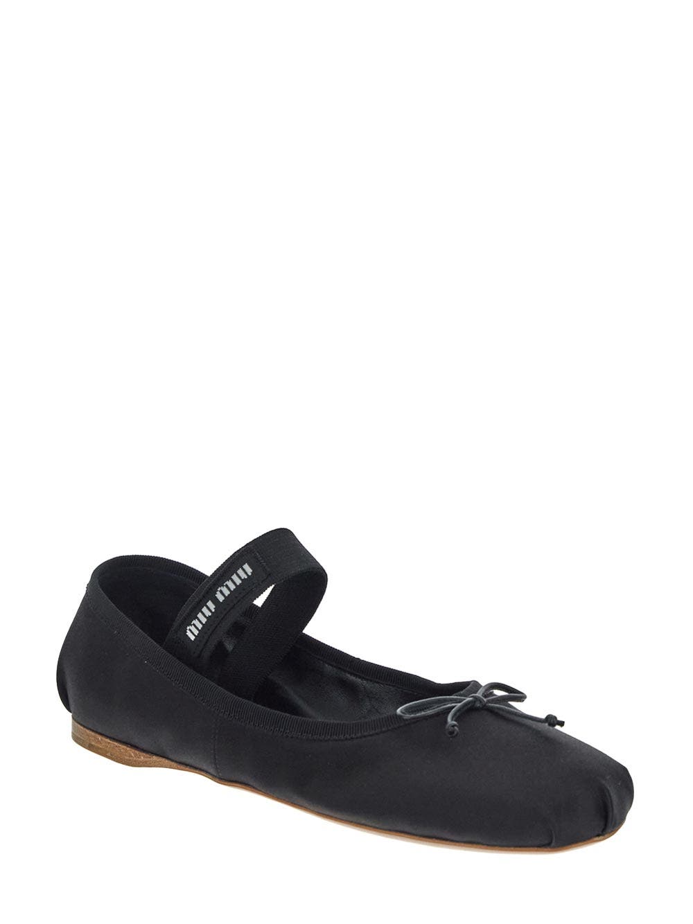 Oluxury Miu Miu Satin Ballerinas