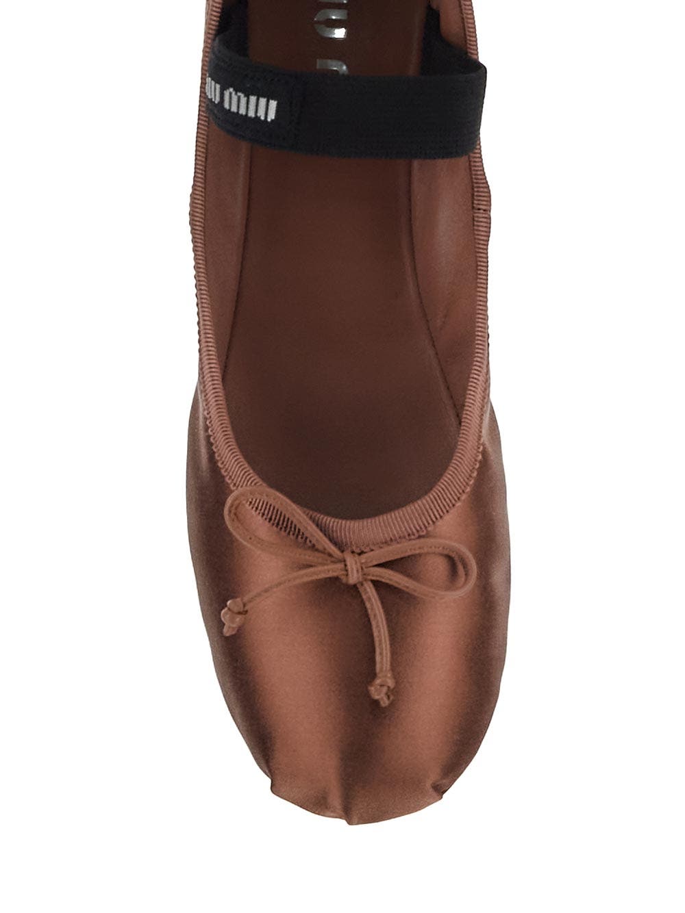 Oluxury Miu Miu Satin Ballerinas
