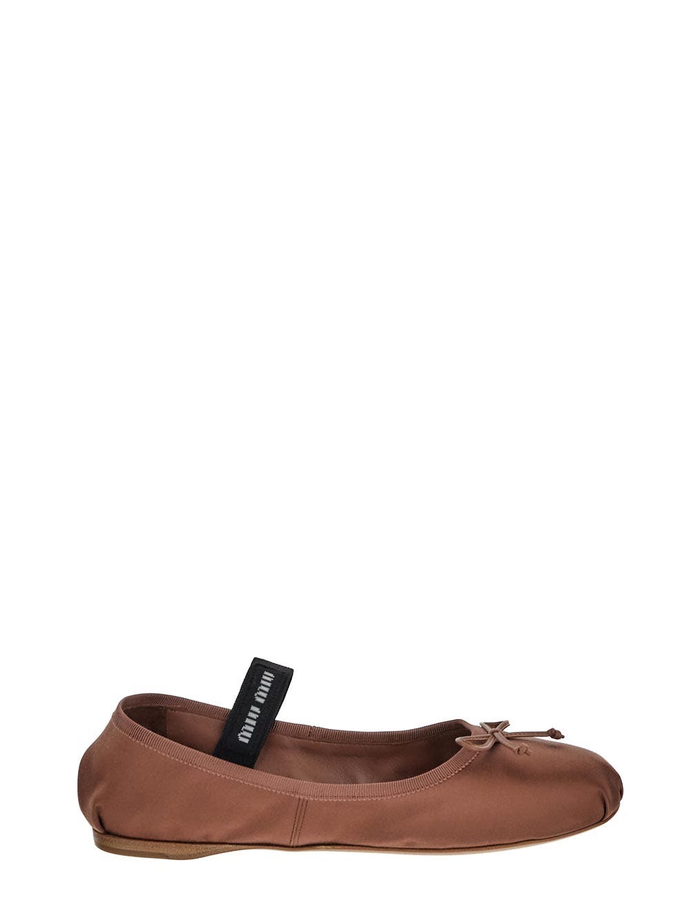 Oluxury Miu Miu Satin Ballerinas