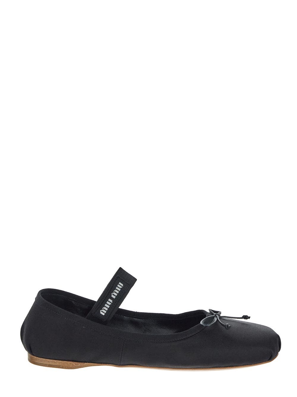 Oluxury Miu Miu Satin Ballerinas