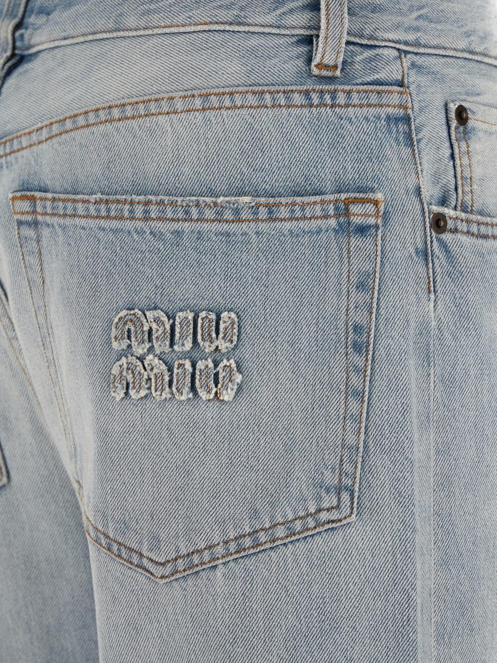 Oluxury Miu Miu Straight Jeans