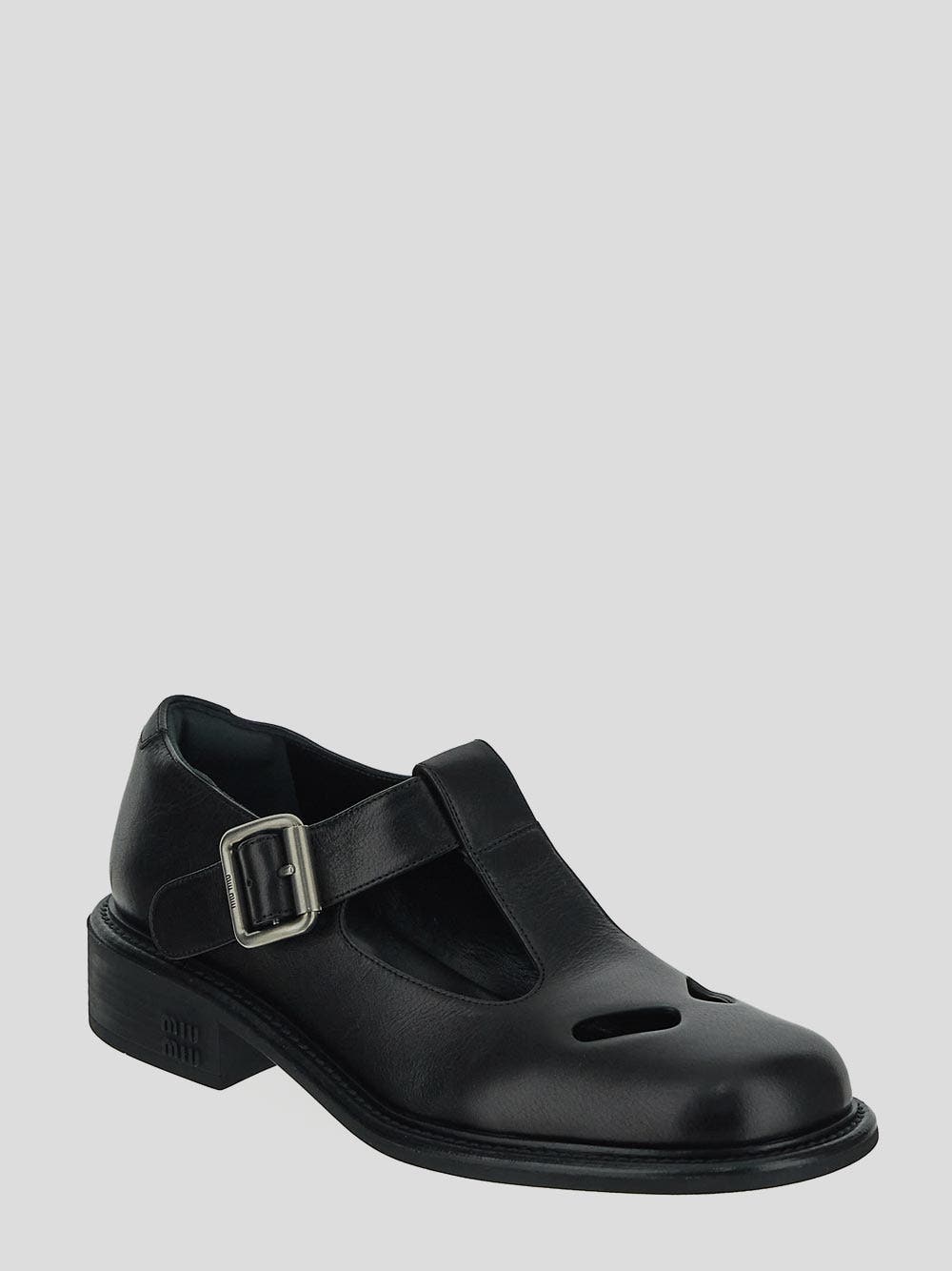 Oluxury Miu Miu T-bar Shoes