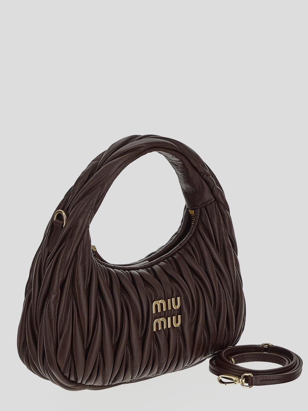 Oluxury Miu Miu Wander Hobo Bag