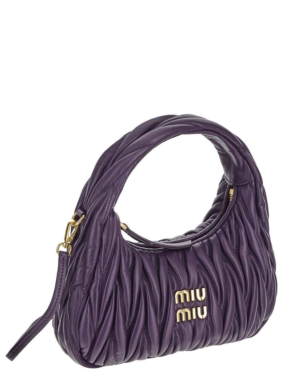 Oluxury Miu Miu Wander Hobo Bag