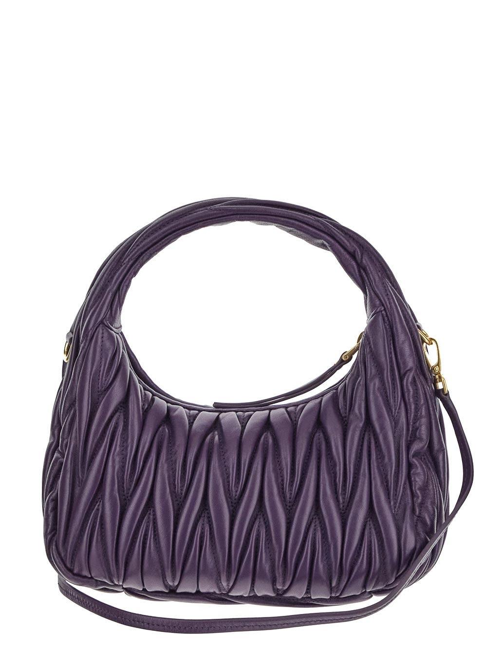 Oluxury Miu Miu Wander Hobo Bag