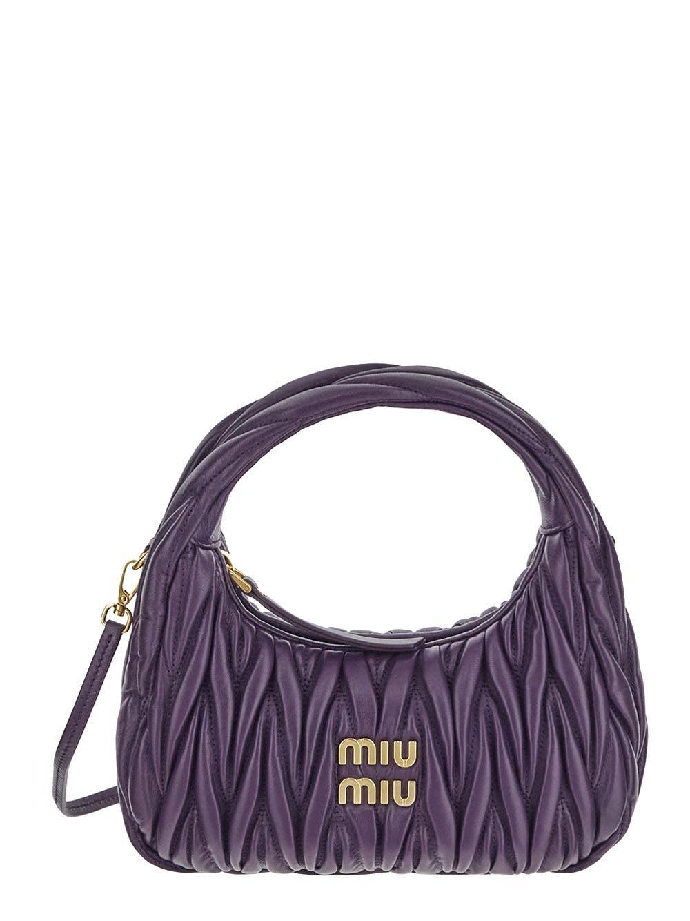 Oluxury Miu Miu Wander Hobo Bag