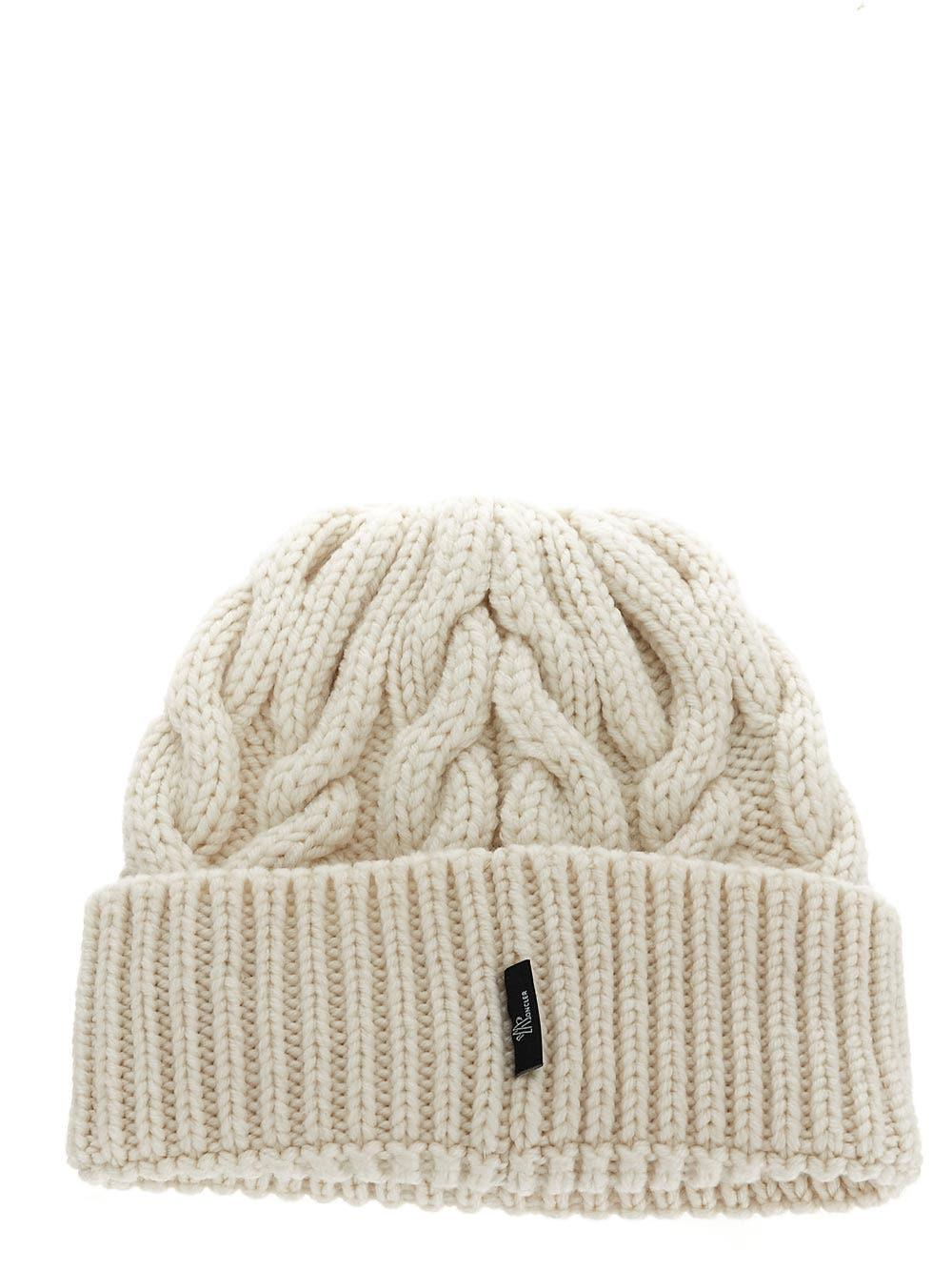 Oluxury Moncler Grenoble Logo Beanie