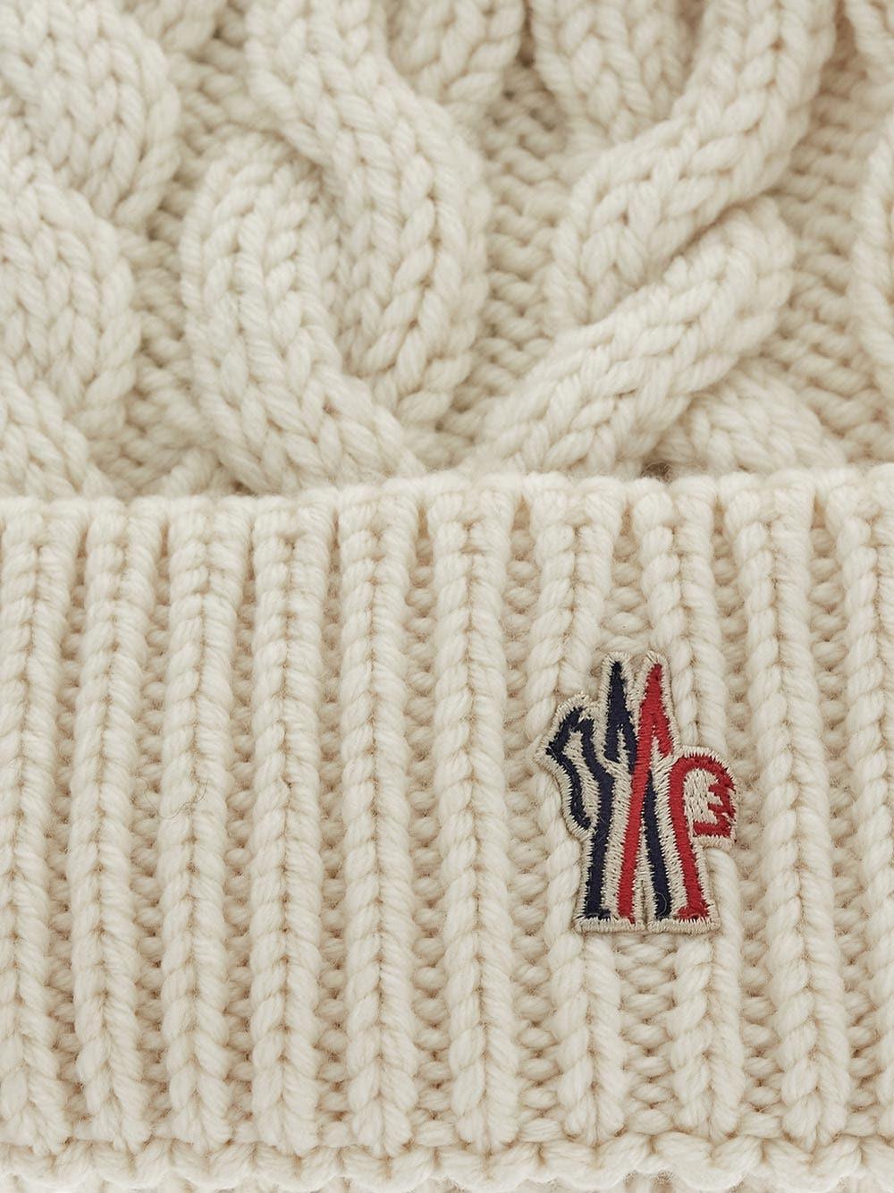 Oluxury Moncler Grenoble Logo Beanie