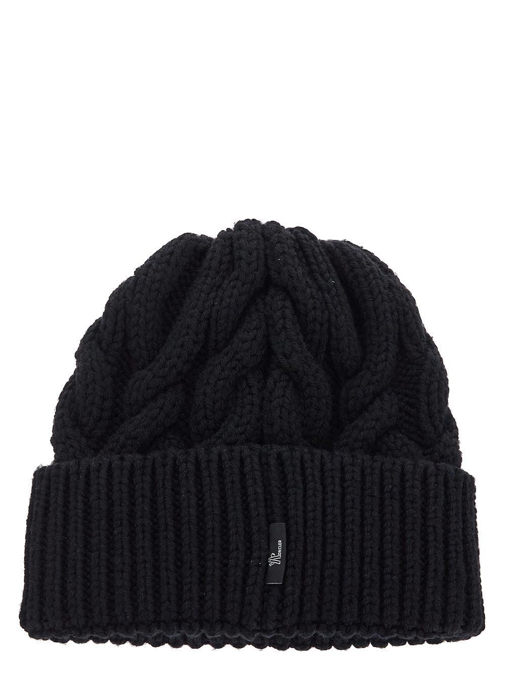 Oluxury Moncler Grenoble Logo Beanie