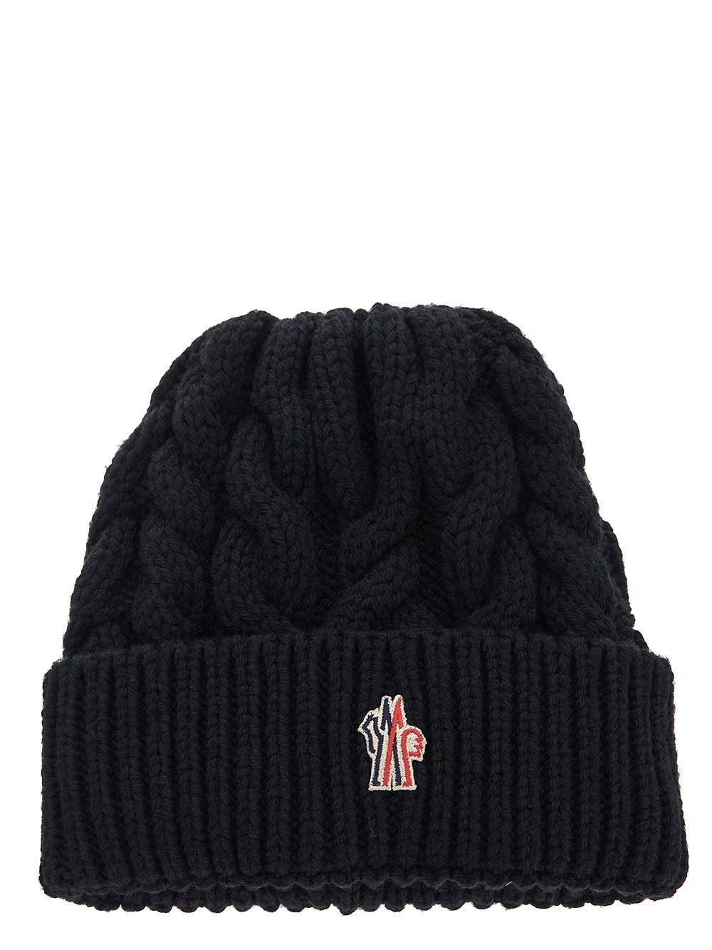 Oluxury Moncler Grenoble Logo beanie