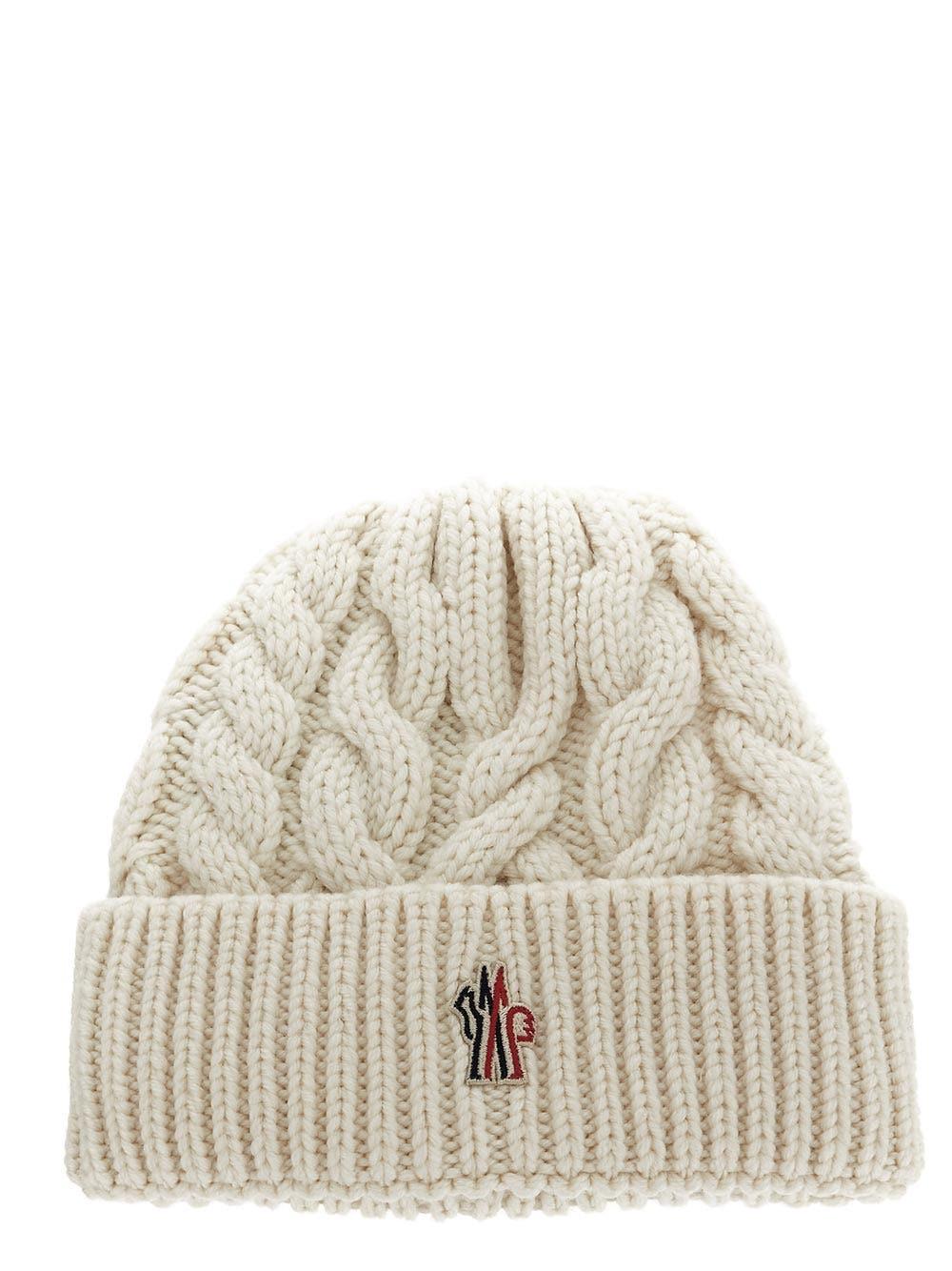 Oluxury Moncler Grenoble Logo beanie