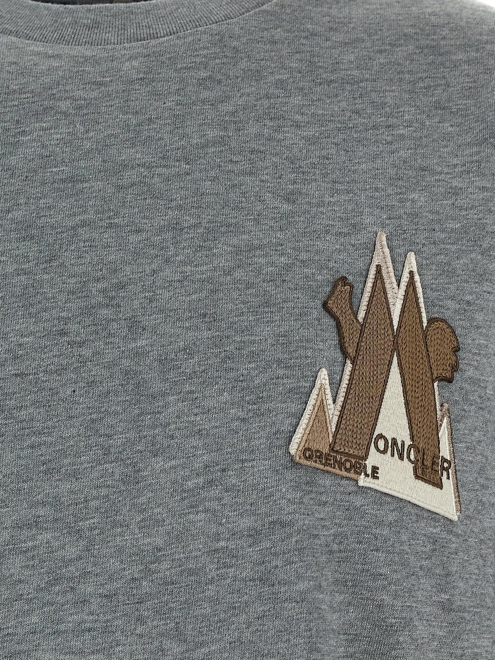 Oluxury Moncler Grenoble Logo T-Shirt