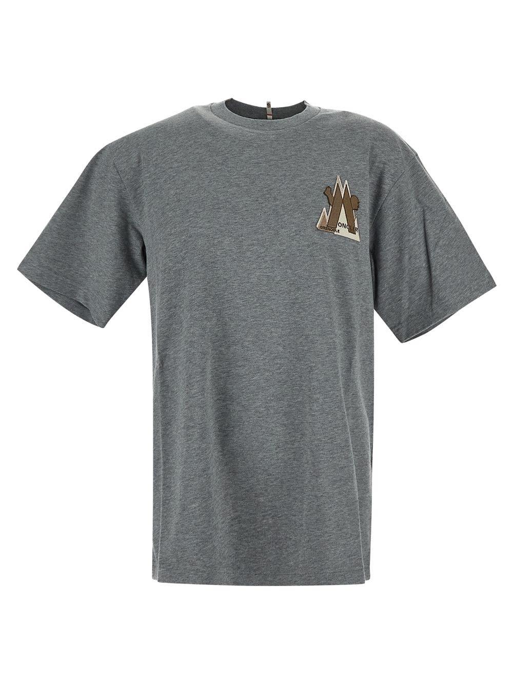 Oluxury Moncler Grenoble Logo T-Shirt