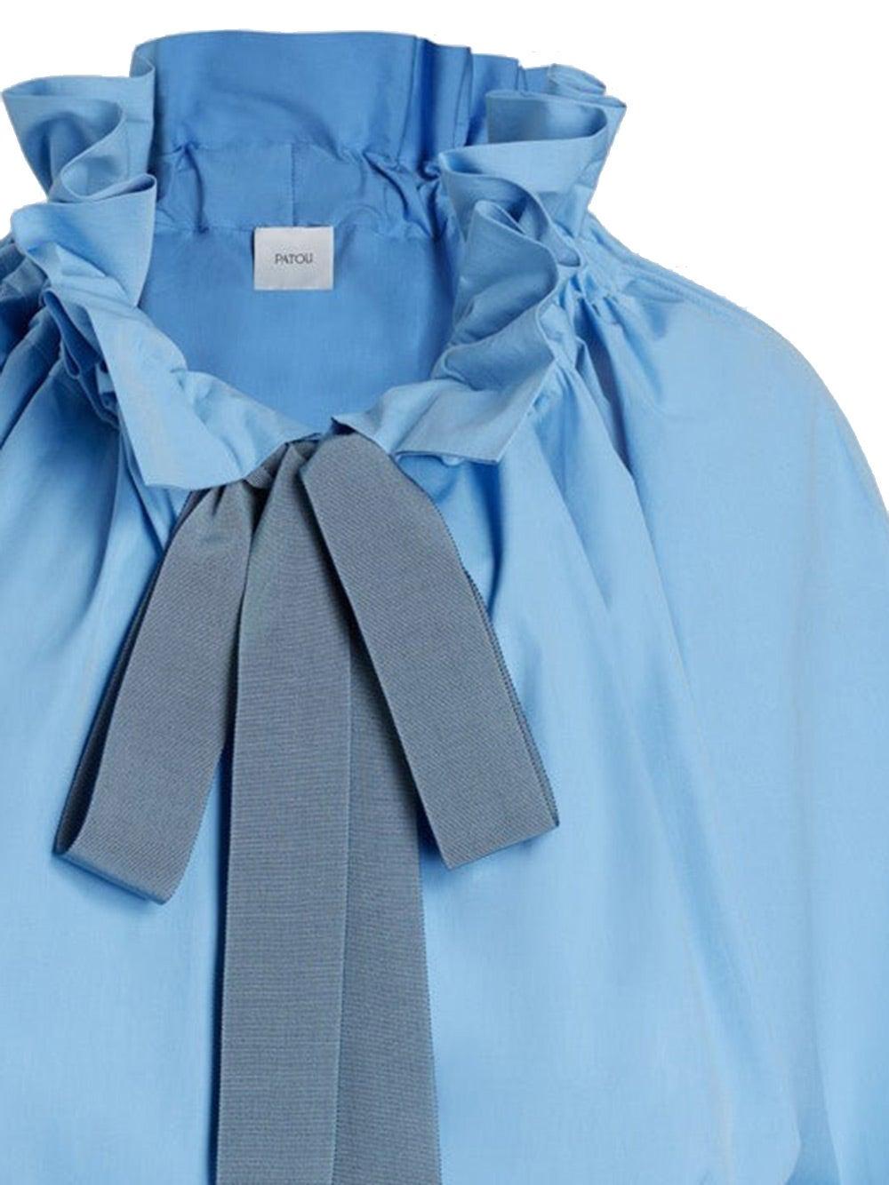 Oluxury Patou Baloon Sleeve Top