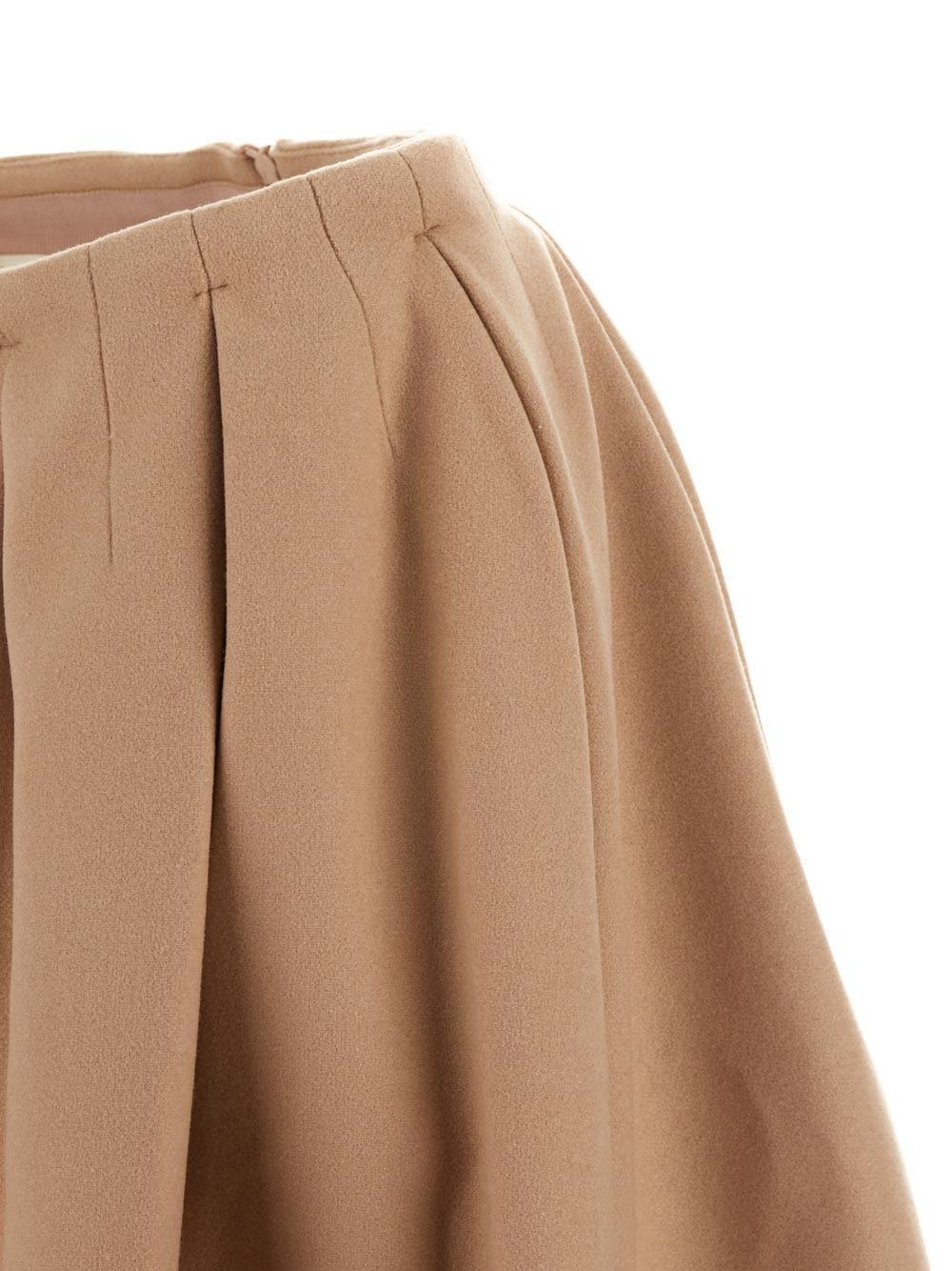 Oluxury Patou Wool Skirt