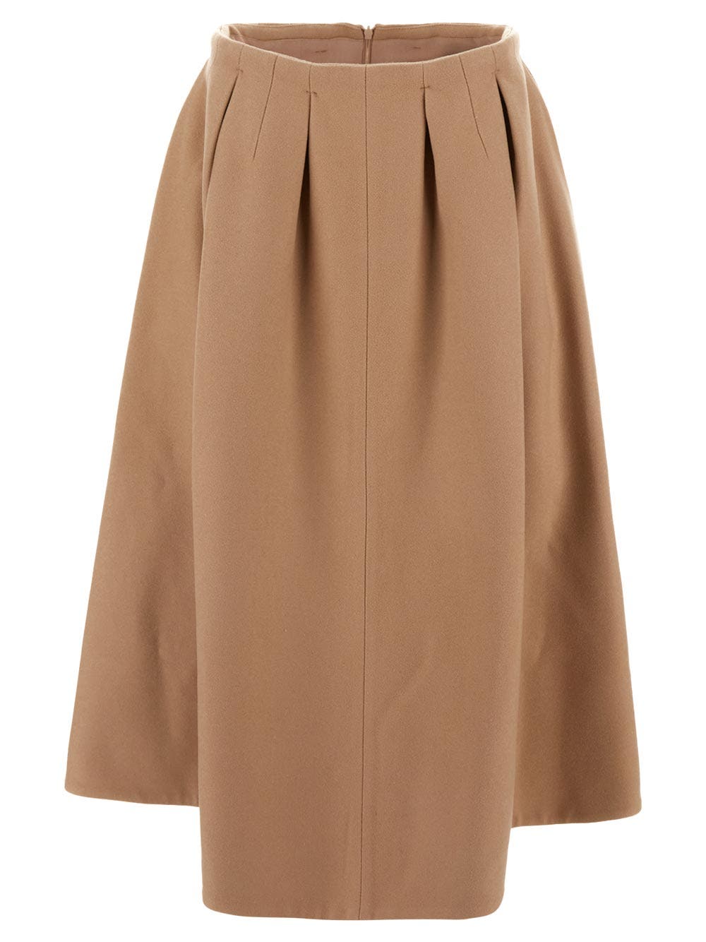 Oluxury Patou Wool Skirt
