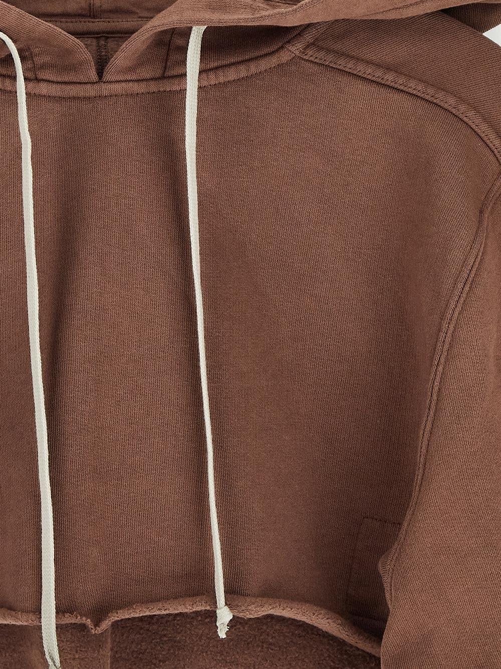 Oluxury Rick Owens Drkshdw Cropped Hoodie