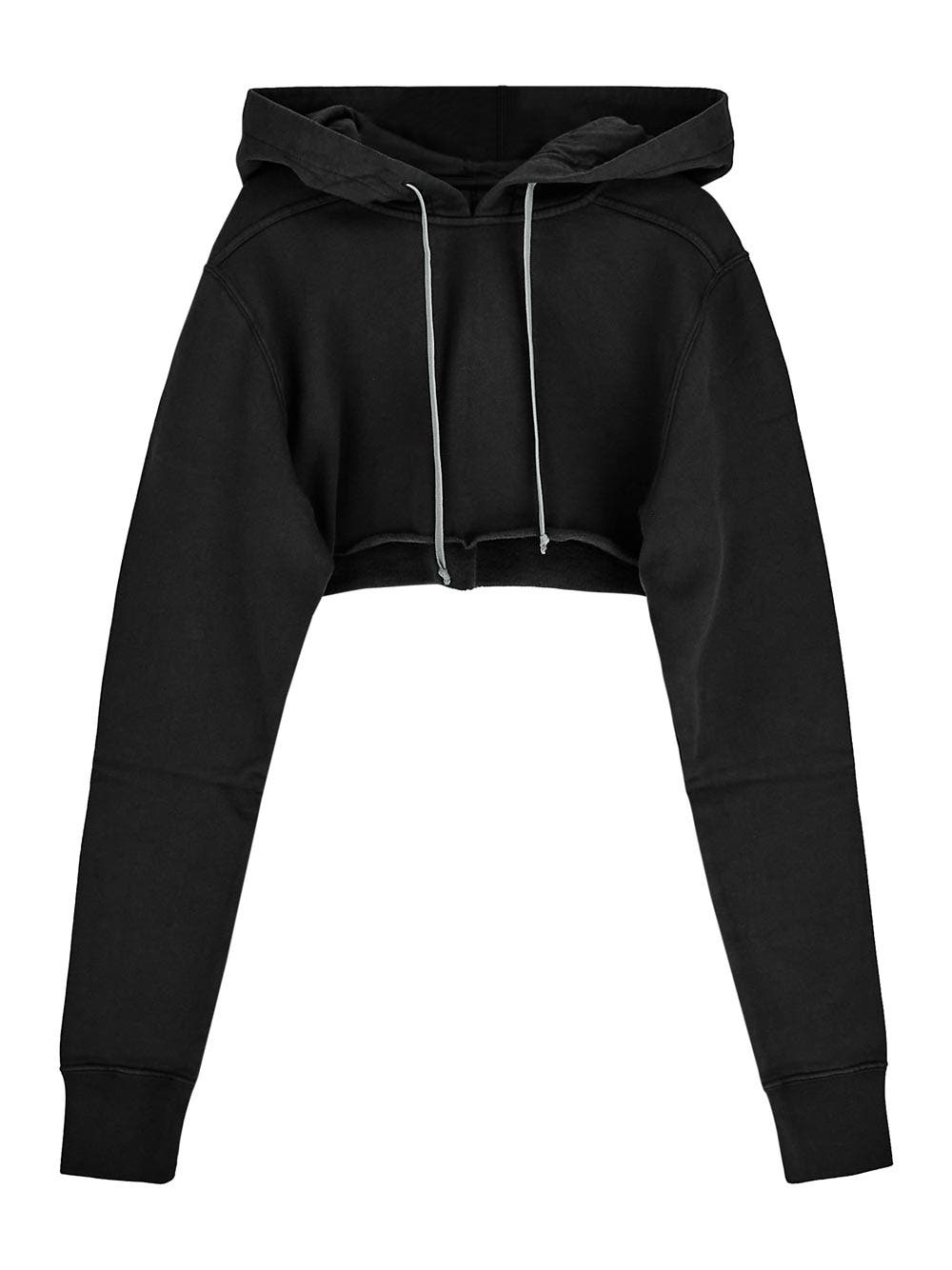Oluxury Rick Owens Drkshdw Cropped Hoodie