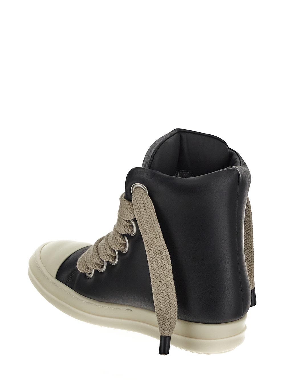 Oluxury Rick Owens JUMBO LACED PADDED SNEAKERS
