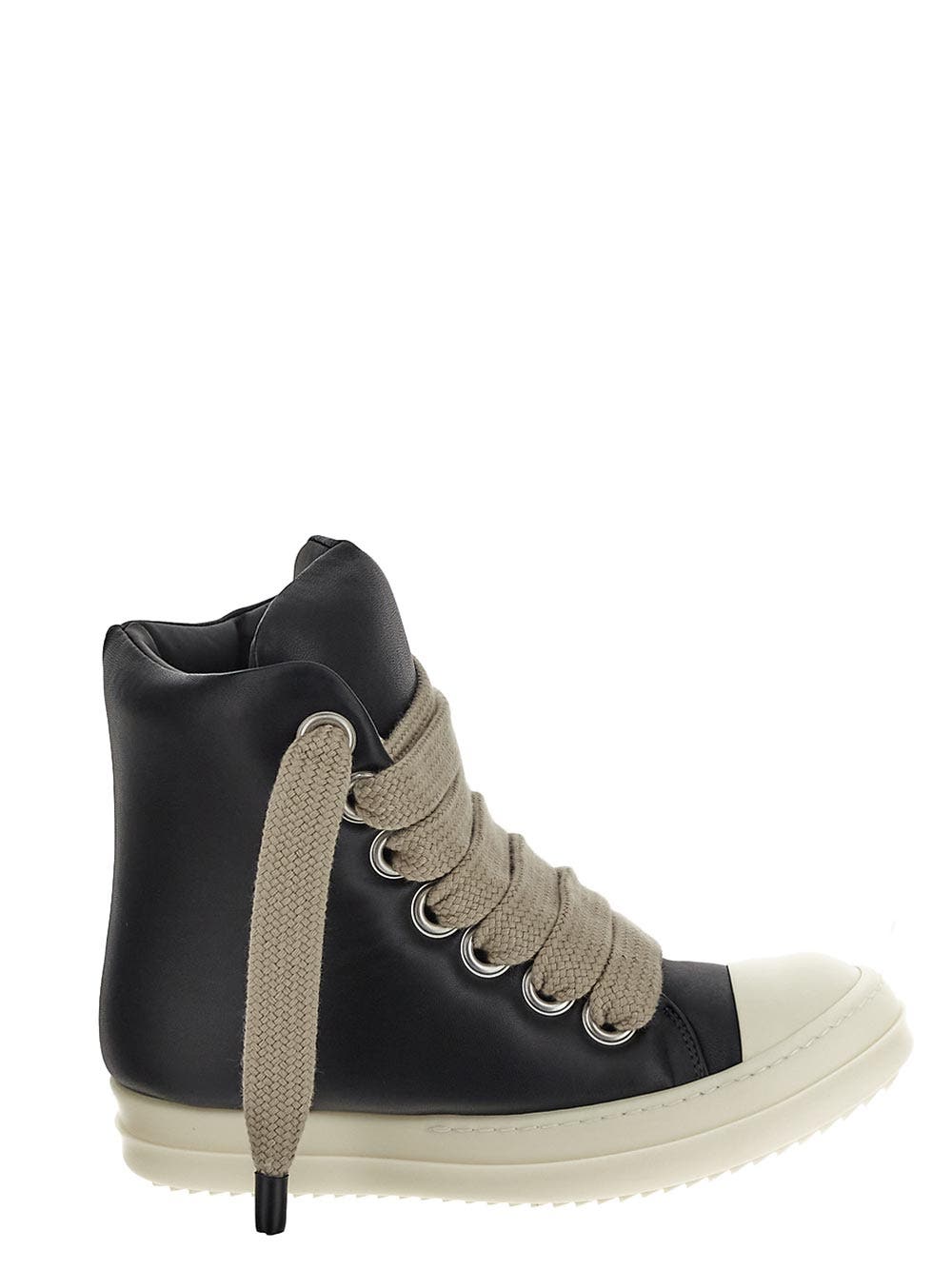 Oluxury Rick Owens JUMBO LACED PADDED SNEAKERS