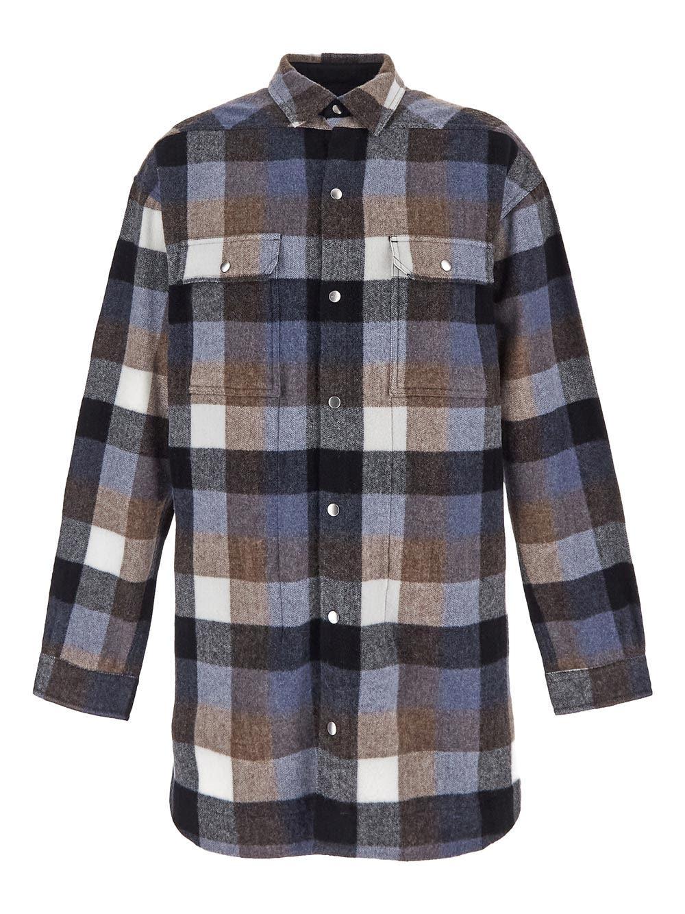 Oluxury Rick Owens Oversize outhershirt