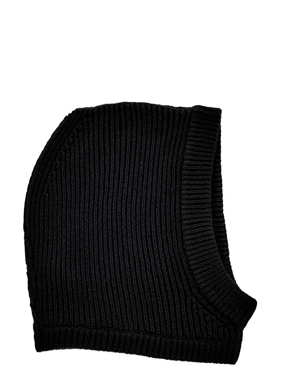 Oluxury Rick Owens Ribbed Balaclava