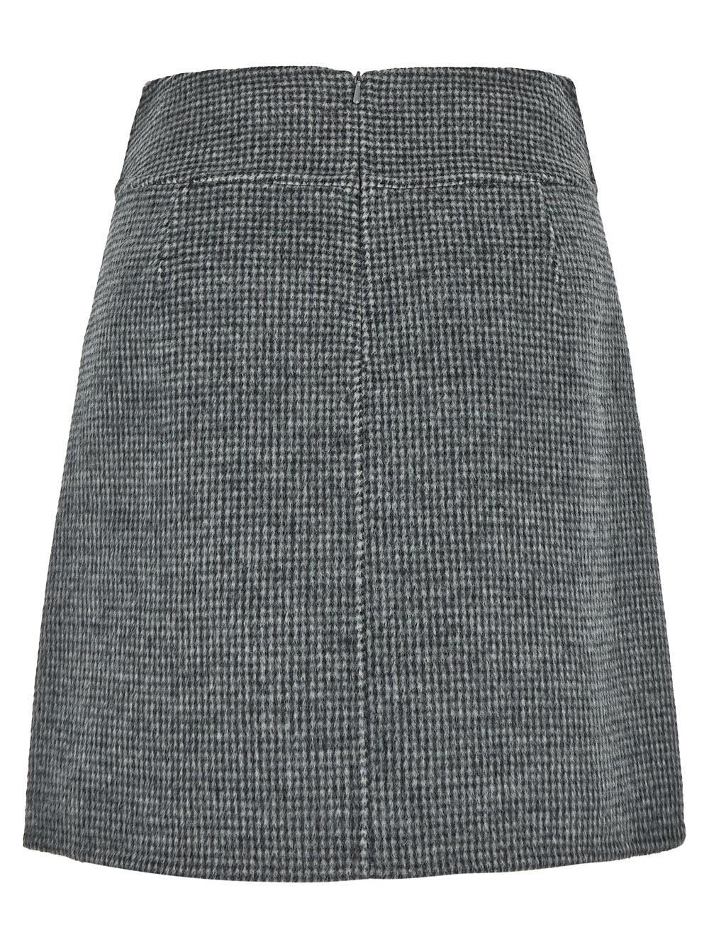 Oluxury S Max Mara Stone Mini Skirt